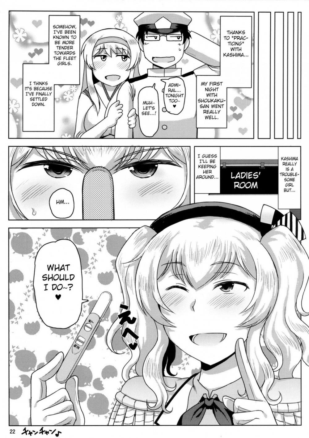 Hentai Manga Comic-A Story About Kashima Being A Lewd Bitch-Read-23